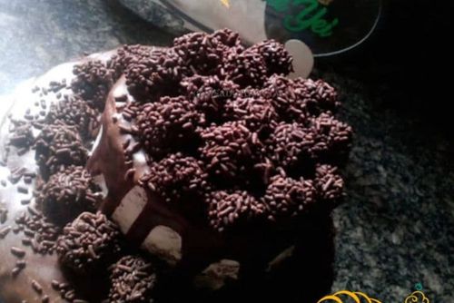 pastel trufa de chocolate